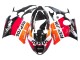 Honda CBR1100XX Blackbird Abs Motorrad Verkleidungen 1996-2007 - Orange Weiss Rot Glanzendes Schwarz Repsol