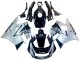 Honda CBR600 F2 Motorrad Verkleidung 1991-1994 - Silber Glanzendes Schwarz