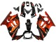 Honda CBR600 F3 Motorrad Verkleidung 1995-1996 - Orange Glanzendes Schwarz