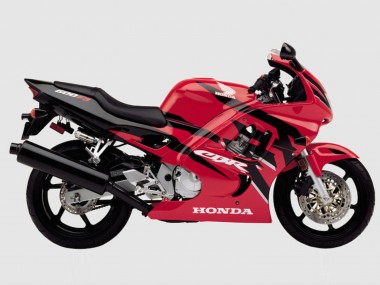 Honda CBR600 F3 Motorrad Verkleidung 1995-1996 - Rot Glanzendes Schwarz