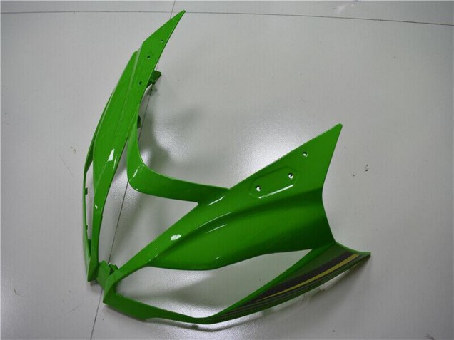 Kawasaki ZX6R Motorrad Verkleidung 2013-2018 - Grun Gelb Glanzendes Schwarz Matt Schwarz