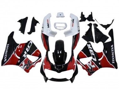 Honda CBR900RR 893 Motorrad Verkleidung 1996-1997 - Weiss Rot Glanzendes Schwarz