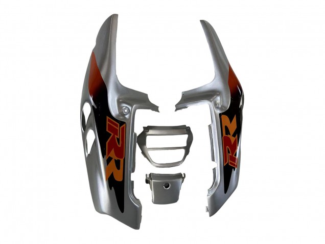 Honda CBR900RR 893 Motorrad Verkleidung 1996-1997 - Silber Rot Glanzendes Schwarz