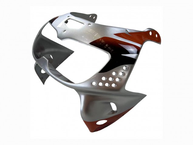 Honda CBR900RR 893 Motorrad Verkleidung 1996-1997 - Silber Rot Glanzendes Schwarz