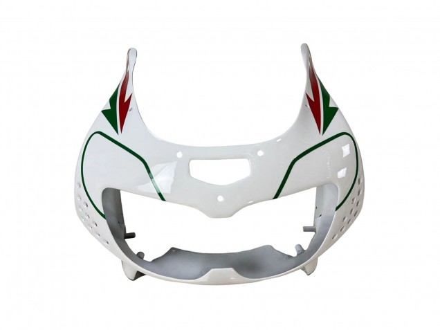 Honda CBR900RR 893 Motorrad Verkleidung 1996-1997 - Weiss Grun Grau Glanzendes Schwarz Castrol