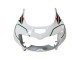 Honda CBR900RR 893 Motorrad Verkleidung 1996-1997 - Weiss Grun Grau Glanzendes Schwarz Castrol
