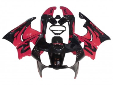 Honda CBR900RR 919 Motorrad Verkleidung 1998-1999 - Rosa Glanzendes Schwarz