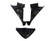Honda CBR900RR 919 Motorrad Verkleidung 1998-1999 - Glanzendes Schwarz Weiss Aufkleber