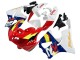Honda CBR900RR 919 Motorrad Verkleidung 1998-1999 - Weiss Rot Gelb Blau