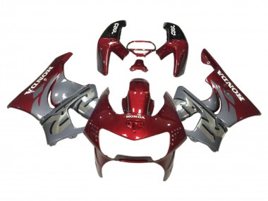 Honda CBR900RR 919 Motorrad Verkleidung 1998-1999 - Dunkel Rot Grau