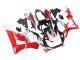 Honda CBR900RR 929 Motorrad Verkleidung 2000-2001 - Weiss Rot Glanzendes Schwarz Rennen
