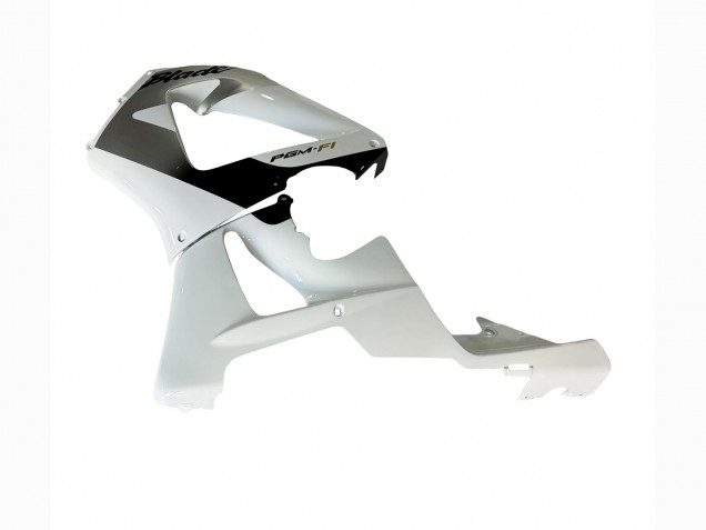 Honda CBR900RR 929 Motorrad Verkleidung 2000-2001 - Weiss Silber