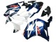 Honda CBR900RR 954 Motorrad Verkleidung 2002-2003 - Weiss Dunkel Blau