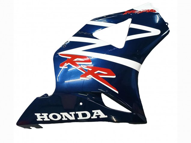 Honda CBR900RR 954 Motorrad Verkleidung 2002-2003 - Weiss Dunkel Blau