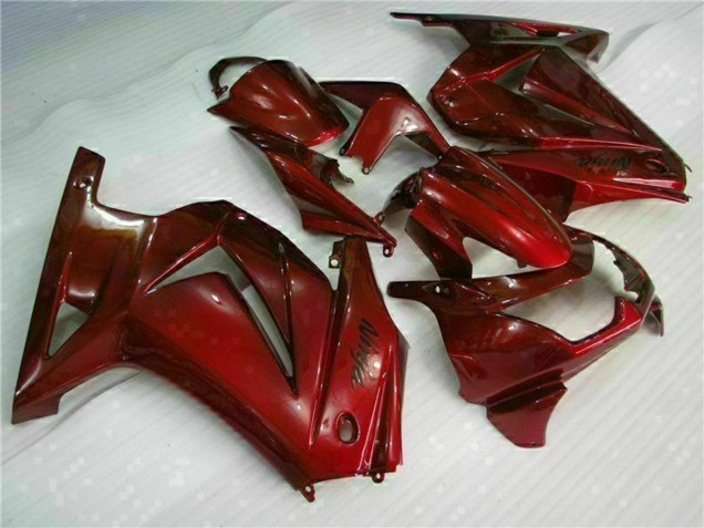 Kawasaki EX250 Motorrad Verkleidung 2008-2012 - Kastanienbraun Rot