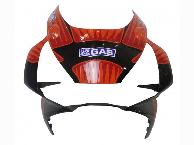 Honda CBR900RR 954 Motorrad Verkleidung 2002-2003 - Gelb Rot Glanzendes Schwarz Repsol Rossi
