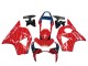 Honda CBR900RR 954 Motorrad Verkleidung 2002-2003 - Rot Dunkel Blau Dunlop