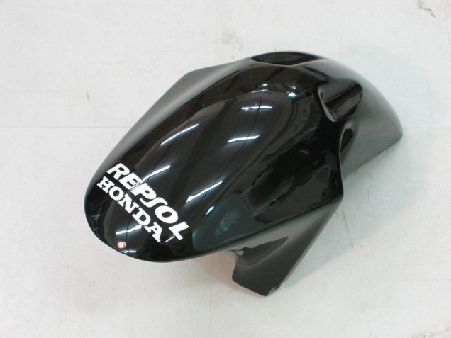Honda CBR900RR 954 Motorrad Verkleidung 2002-2003 - Silber Glanzendes Schwarz