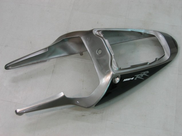 Honda CBR900RR 954 Motorrad Verkleidung 2002-2003 - Silber Glanzendes Schwarz