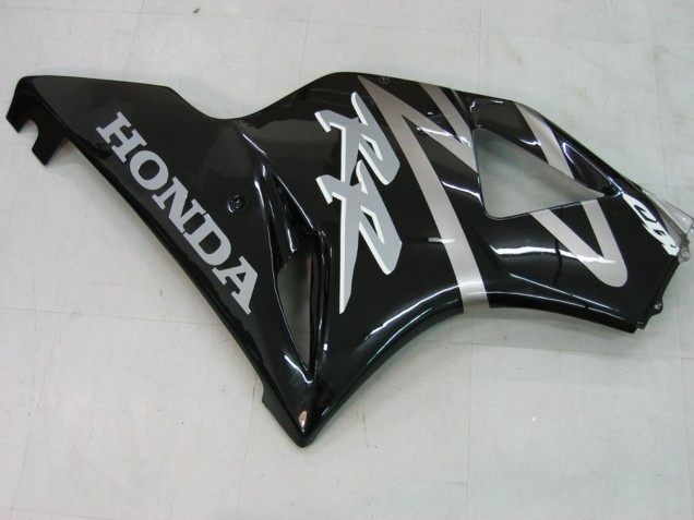 Honda CBR900RR 954 Motorrad Verkleidung 2002-2003 - Silber Glanzendes Schwarz