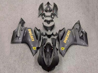 Ducati Panigale 899/1199 Motorrad Verkleidung 2011-2014 - Schwarzer Carbonfaser Stil