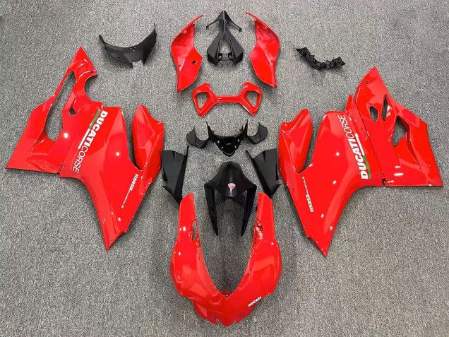 Ducati 1199 Motorrad Verkleidung 2011-2014 - Rot