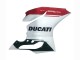 Ducati Panigale 899 Motorrad Verkleidung 2011-2014 - Weiss Rot Glanzendes Schwarz