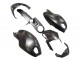 Ducati Monster 696 796 1100 1100S Motorrad Verkleidung 2008-2012 - Matt Schwarz