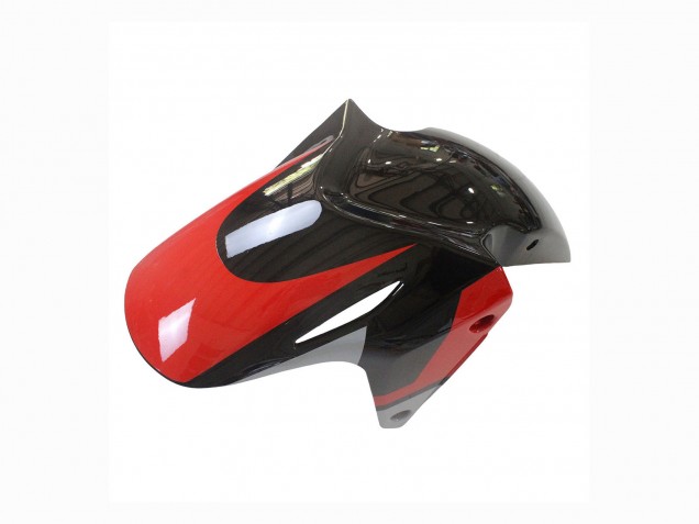 Honda CBR500R Motorrad Verkleidung 2013-2015 - Rot Silber Glanzendes Schwarz