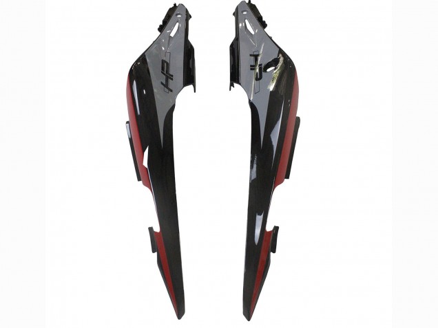 Honda CBR500R Motorrad Verkleidung 2013-2015 - Rot Silber Glanzendes Schwarz