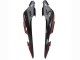 Honda CBR500R Motorrad Verkleidung 2013-2015 - Rot Silber Glanzendes Schwarz