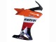 Honda CBR500R Motorrad Verkleidung 2013-2015 - Orange Weiss Rot Glanzendes Schwarz Repsol 3
