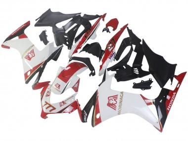 Honda CBR500R Motorrad Verkleidung 2013-2015 - Weiss Rot Grun Glanzendes Schwarz Morinage 777