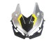 Honda CBR500R Motorrad Verkleidung 2022-2023 - Silber Gelb Glanzendes Schwarz
