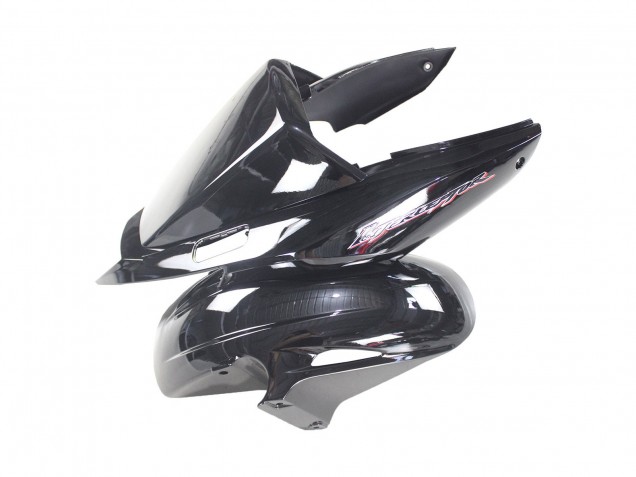 Honda VFR 800 Motorrad Verkleidung 2002-2013 - Glanzendes Schwarz
