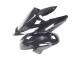 Honda VFR 800 Motorrad Verkleidung 2002-2013 - Glanzendes Schwarz