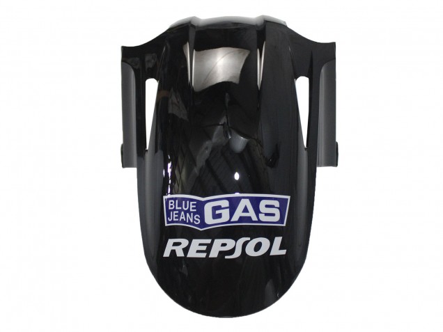 Honda VFR 800 Motorrad Verkleidung 2002-2013 - Silber Glanzendes Schwarz Repsol