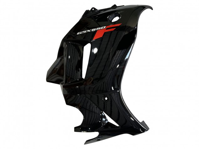 Suzuki GSX650F Motorrad Verkleidung 2008-2013 - Glanzendes Schwarz