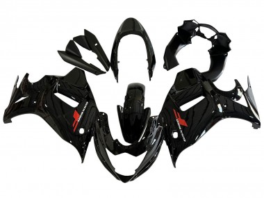 Suzuki GSX650F Motorrad Verkleidung 2008-2013 - Glanzendes Schwarz