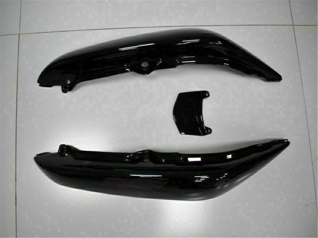 Kawasaki EX650 Motorrad Verkleidung 2006-2008 - Glanzendes Schwarz Rot Flamme