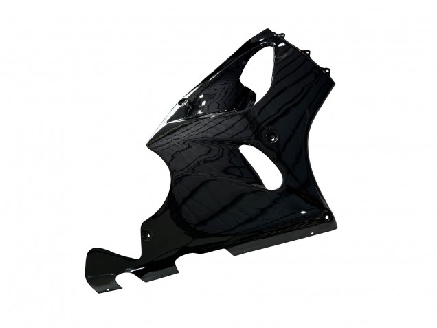 Kawasaki ZX7R Motorrad Verkleidung 1996-2003 - Glanzendes Schwarz