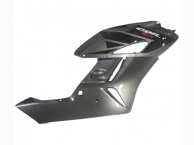 Honda CBR1000RR Motorrad Verkleidung 2004-2005 - Glanzendes Grau Glanzendes Schwarz