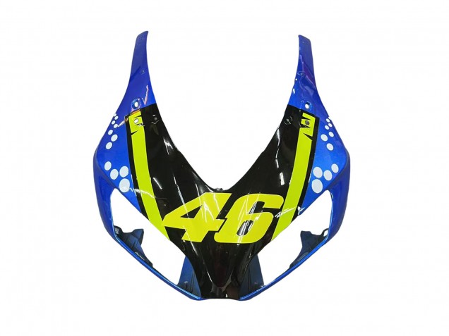 Honda CBR1000RR Motorrad Verkleidung 2006-2007 - Blau Fluoreszierendes Grun Glanzendes Schwarz Hai 46