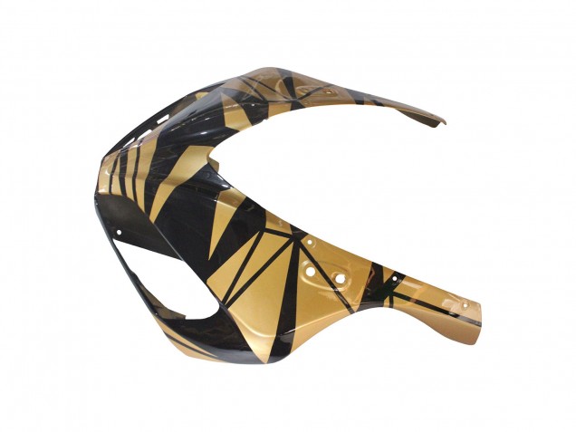 Honda CBR1000RR Motorrad Verkleidung 2006-2007 - Gold Glanzendes Schwarz