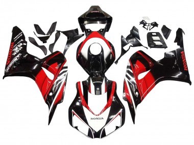 Honda CBR1000RR Motorrad Verkleidung 2006-2007 - Rot Glanzendes Schwarz