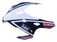 Honda CBR1000RR Motorrad Verkleidung 2008-2011 - Weiss Rot Blau Schwarz Stern Lee Carrera