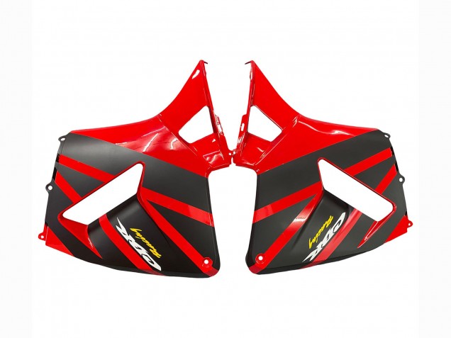 Honda CBR600RR Motorrad Verkleidung 2003-2004 - Rot Matt Schwarz Rennen
