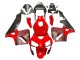 Honda CBR600RR Motorrad Verkleidung 2003-2004 - Rot Matt Schwarz Rennen