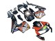 Honda CBR600RR Motorrad Verkleidung 2003-2004 - Matt Schwarz Orange Repsol Rossi 46
