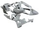 Honda CBR600RR Motorrad Verkleidung 2003-2004 - Silber Schwarz Repsol